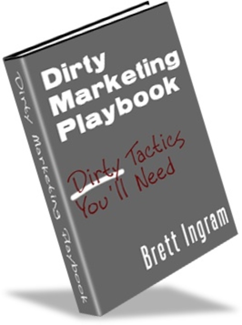 Product picture Dirty marketing playbook-make more money from my website 